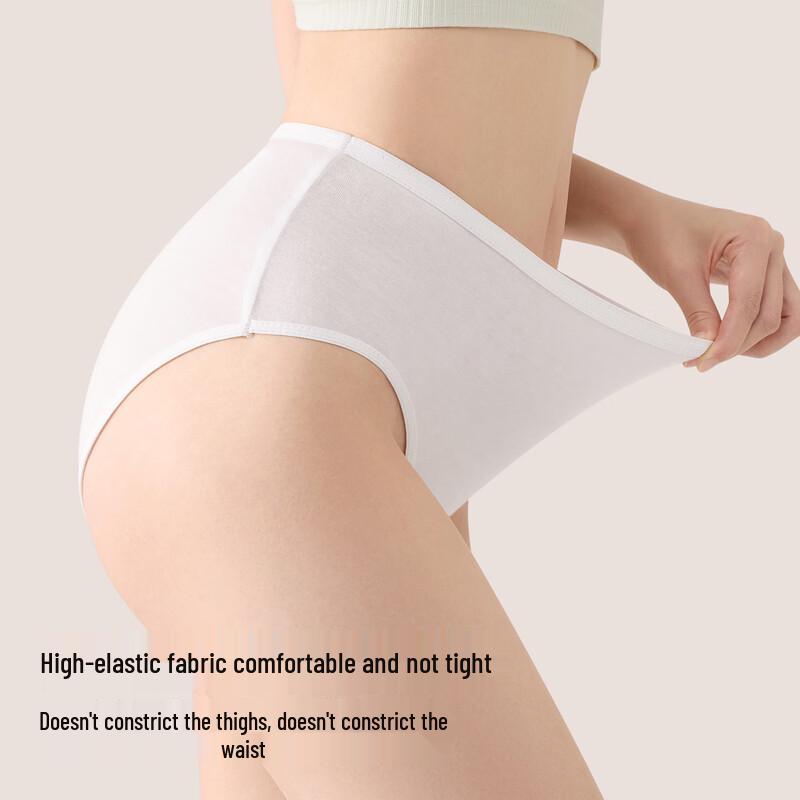 SecretWorld Women's Pure Cotton Disposable Underwear