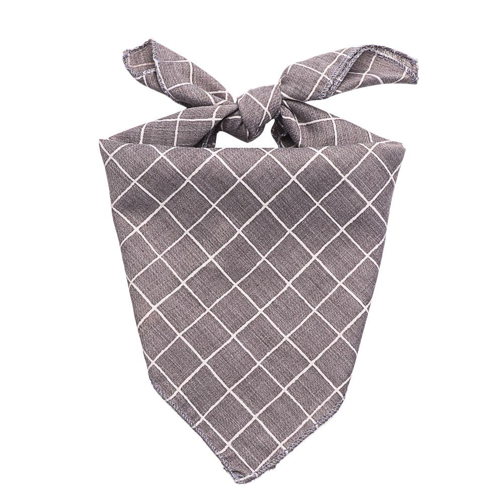 

Puppies Cute Neckerchief Triangle Scarf Bib Plaid Pet Collars Cat Neck Scarf Pet Bandanas Dog Scarf 2