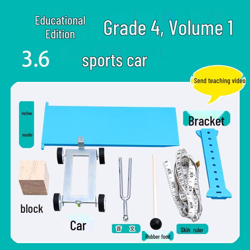 4th Grade Science Experiment Kit: Textbook Edition with Motion Car