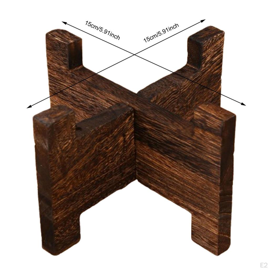 Stojanový držák na květináč pro polici, pokojovou rostlinu, zahradu