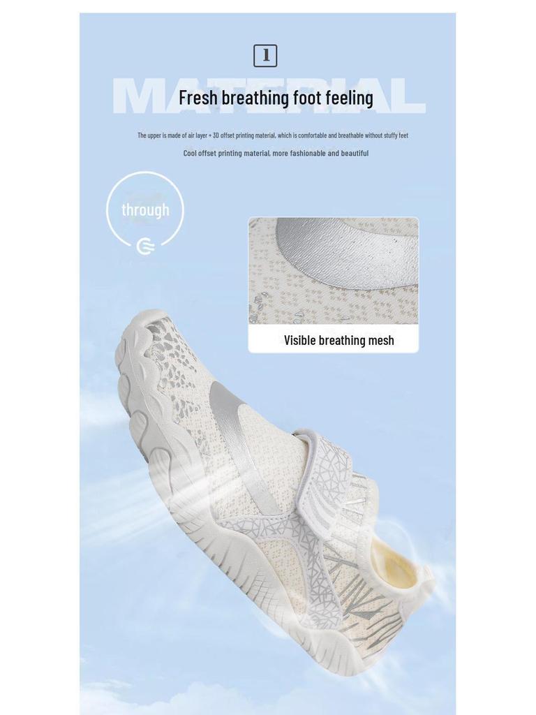 Amphibische, rutschfeste Fluss-Wanderschuhe – atmungsaktive, schnelltrocknende Wasserschuhe für Männer und Frauen, perfekt für den Strand, zum Angeln und Schwimmen.