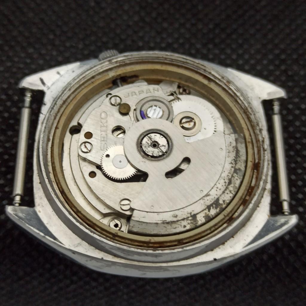 USED VINTAGE SEIKO 5 AUTOMATIC 7009A JAPAN MENS D/D BEIGE WATCH 550l-a298046-9 SKU550l-a298046