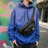 Trendige Marken-Brusttasche, lässige Herren-Umhängetasche, Sport-Handy-Bauchtasche, einfache und leichte kleine Pendler-Rucksacktasche für Damen, Trend