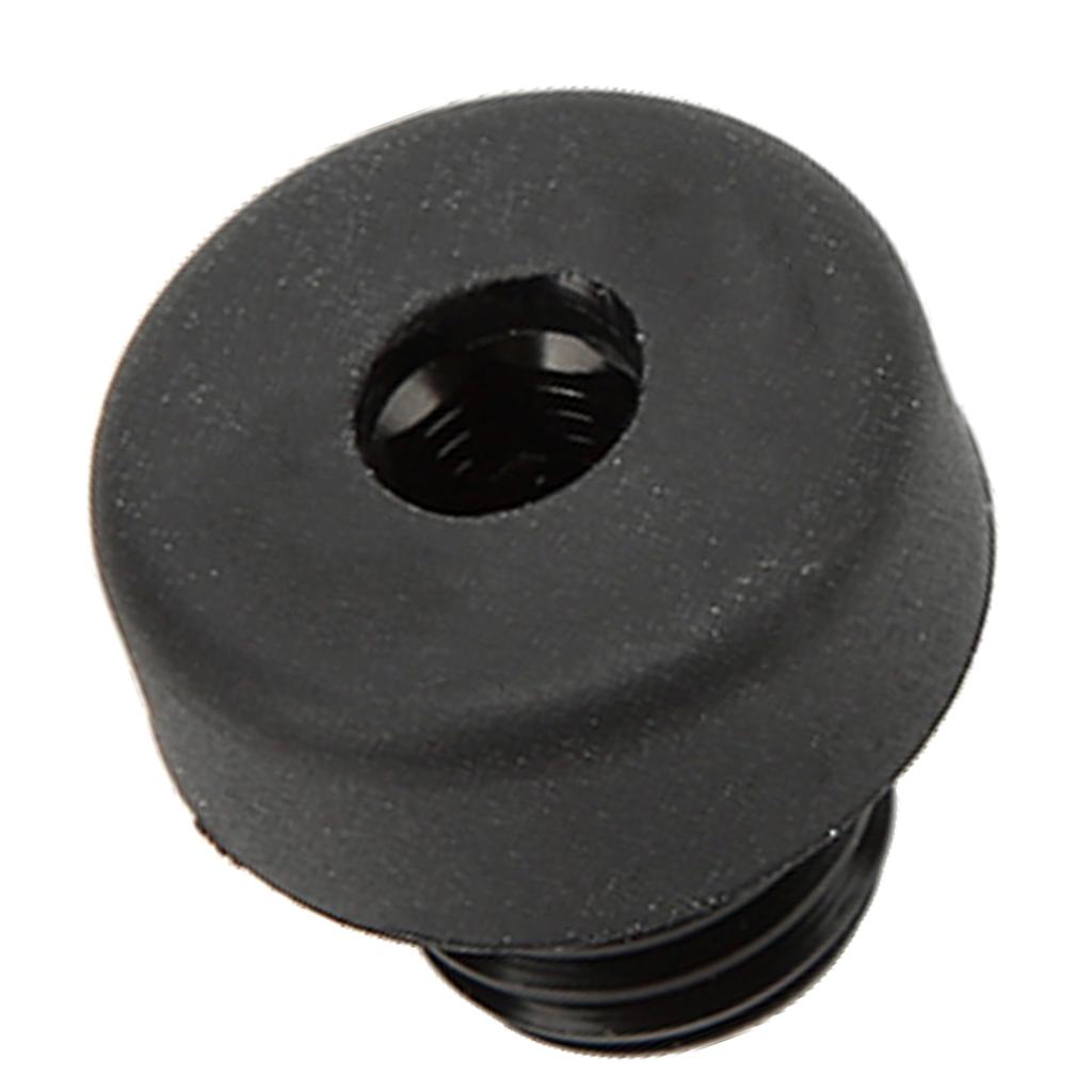 Billiard Cue Bottom Cover Pool Cue Bumper Protector Billiard Accessories for MEZZ Black