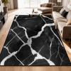 Abstract Marble Texture Carpet Living Room Nordic Decoration Sofa Area Rugs Non-slip Study Bedroom Balcony Washable Floor Mat