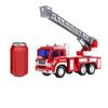 Literary Car Play: Fire Truck Simulation Toy with Sound, Light & Story – Inertial Ladder Truck for Kids