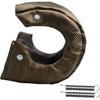 T4 T6 Titanium Turbo Blanket Turbocharger Heat Shield With Fastener Springs