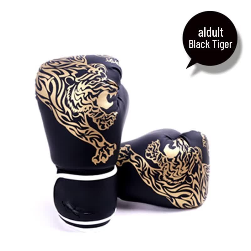 Adult PU Leather Boxing Training Gloves