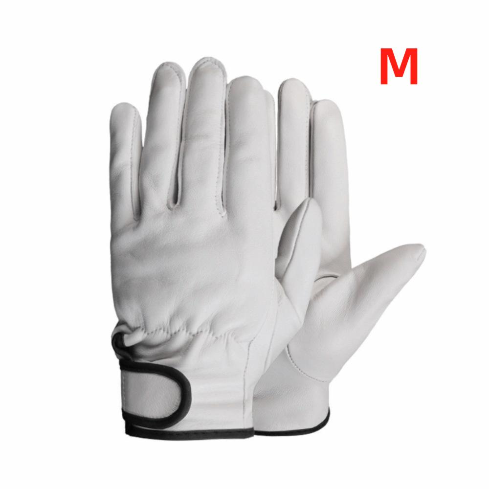 Stretchable Wrist Work Gloves Wear-Resistant Welding Gloves Driver Gloves  Labour Safety Supplies