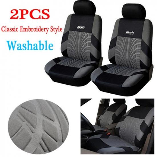 Universal Embroidery Car Seat Covers Set Car Interior Accessories Seat Covers