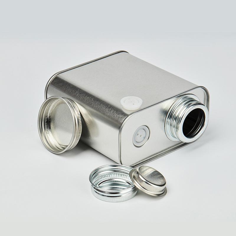 Blikkboks Kaffebønne Oppbevaringstank Kaffepulver Forseglet Tank Enveisventil Utlufting Bærbar Bønneoppbevaringstank