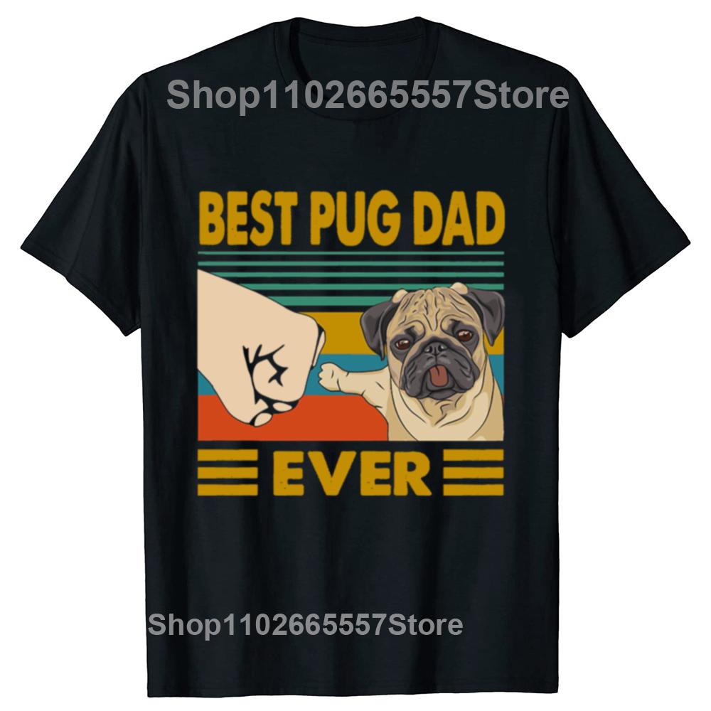 Funny Pug Love Cute Dog Lover Owner T Shirts Summer Graphic Cotton Streetwear Short Sleeve Birthday Gifts Tshirt Unisexs Clothing