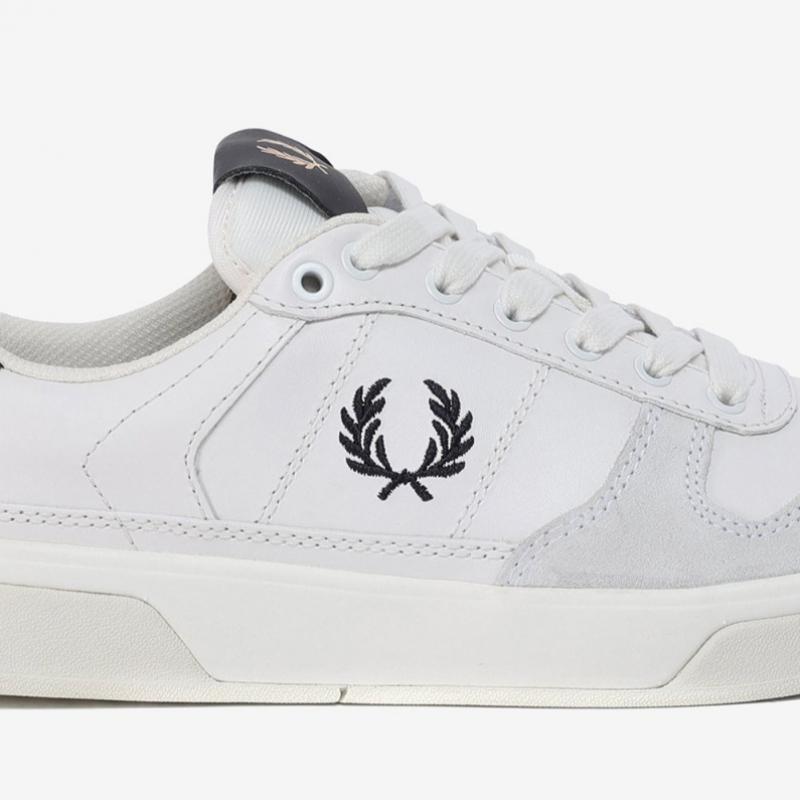Fred Perry Men S SneakerS B300 Leather Sfpm2314163 303 Nv