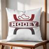 HHooey Brands Cushion Cover Natural Linen Organic Fabric DoubleSided Printing Couch Pillow Covers Home Decor