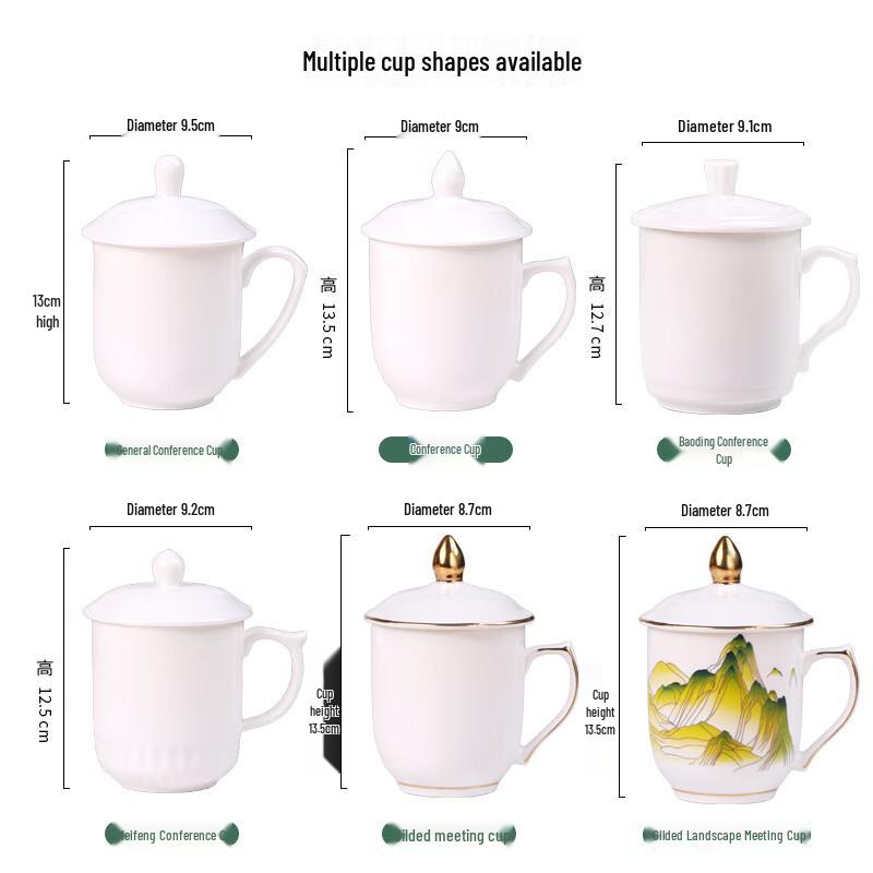 Ceramic Office Meeting Teacup