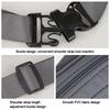 Men's Large Capacity Waterproof Waist Bag, Casual Nylon Anti-theft Chest Bag, Outdoor Travel Fanny Pack for Phone & Essentials
