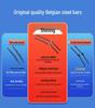 Six-layer Frameless Rubber Strip Windshield Wipers - Original Car Wipers, Ideal for Cross-Border Shipping.