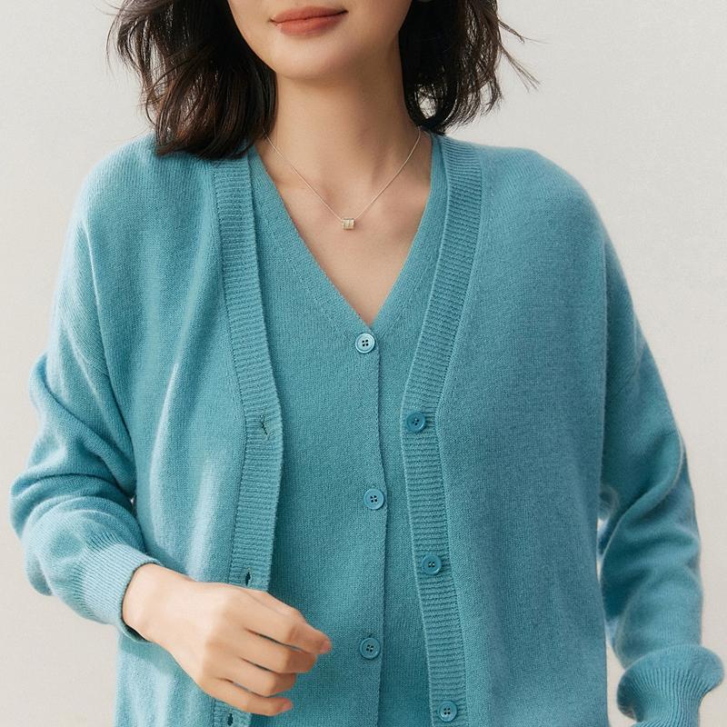 Qinghe 100% Pure Cashmere Women's Sweater - Ultra Soft Luxury Winter Pullover