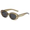 Fashion Big Frame Double Beam Sunglasses Female High-end Sense of European and American Classic Sunglasses Driving Sunscreen Sunglasses