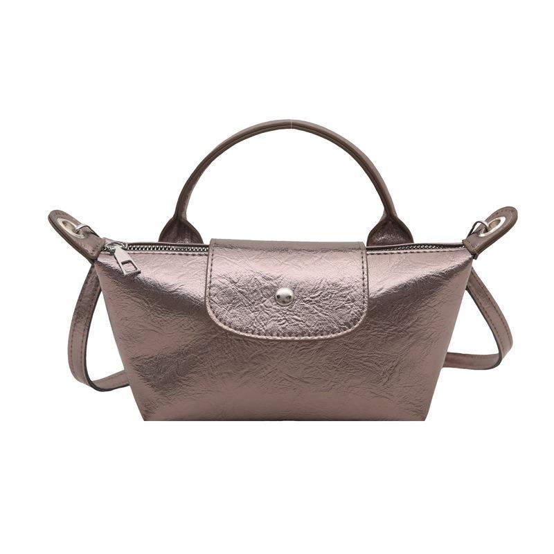 Premium Dumpling Bag Summer New High-end Texture Simple Commuting Leisure Shoulder Portable Messenger Bag Women's Bag