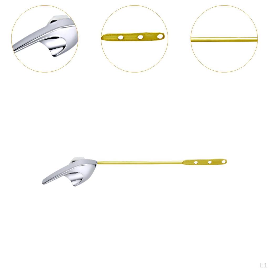 Front Mount Toilet Handle Flushing System Parts Replacement Fittings for