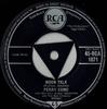 7inch Record PERRY COMO  Moon Talk 45RCA1071 RCA 1958 UK Pop Used