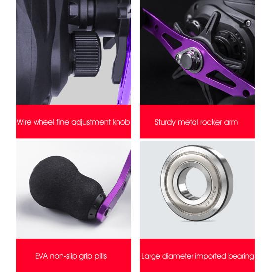 MUQZI Sports Accessory AC2000 Professional Water Drop Wheel Smooth EVA Precision Gears