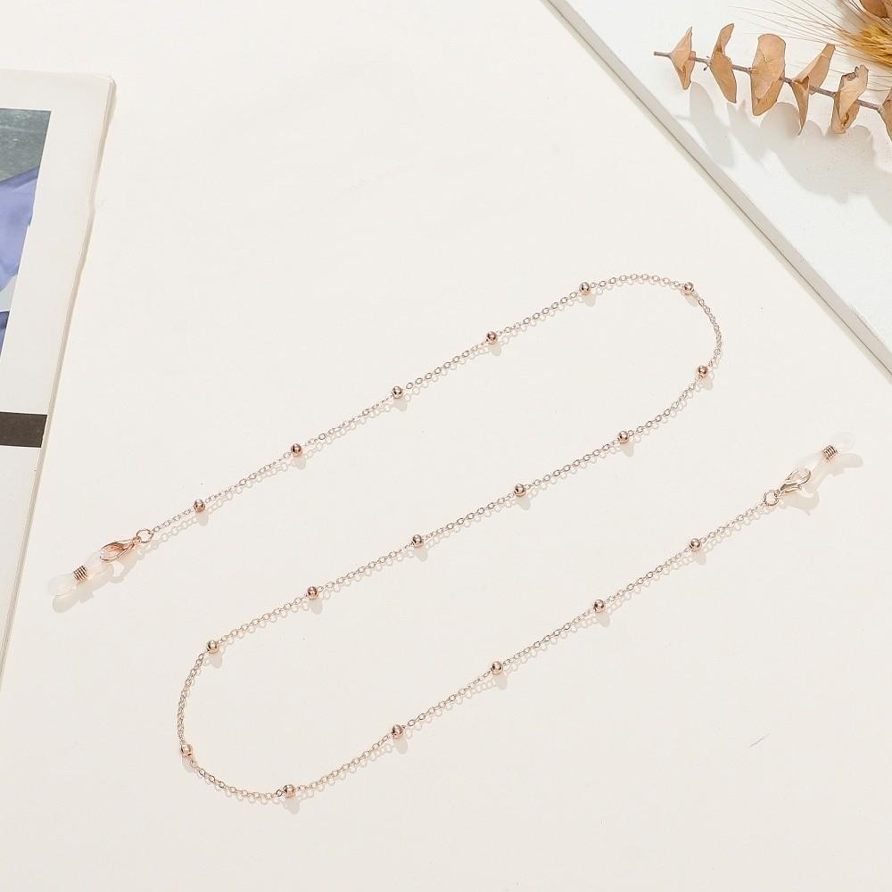 

Adjustable Anti-slip Glasses Chain Handmade 70cm Metal Bead Chain Fashion Jewelry DIY Masking Chains Sunglasses