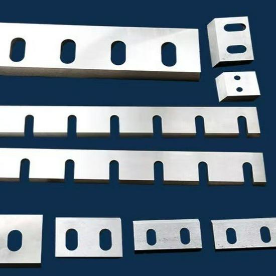 High-Efficiency Plastic & Wood Crusher Blades: Moving and Fixed Shredder Accessories