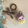 Plastic Handwave Cat Keychain With Cartoon Design For Gift And Party Decor