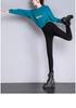 Tall Women's Stretchy Black Pencil Leggings with Plus Velvet for Spring/Autumn/Winter