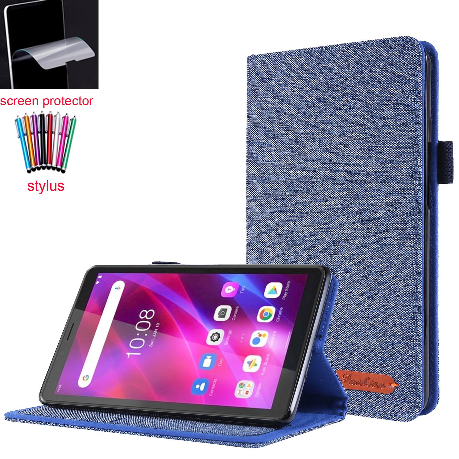 

Чехол для Lenovo Tab M7 3-го поколения TB-7306 TB-7305F TB-7305X TB-7305I Ковбой Флип Стенд Планшет Оболочка для Funda 7-дюймовый чехол