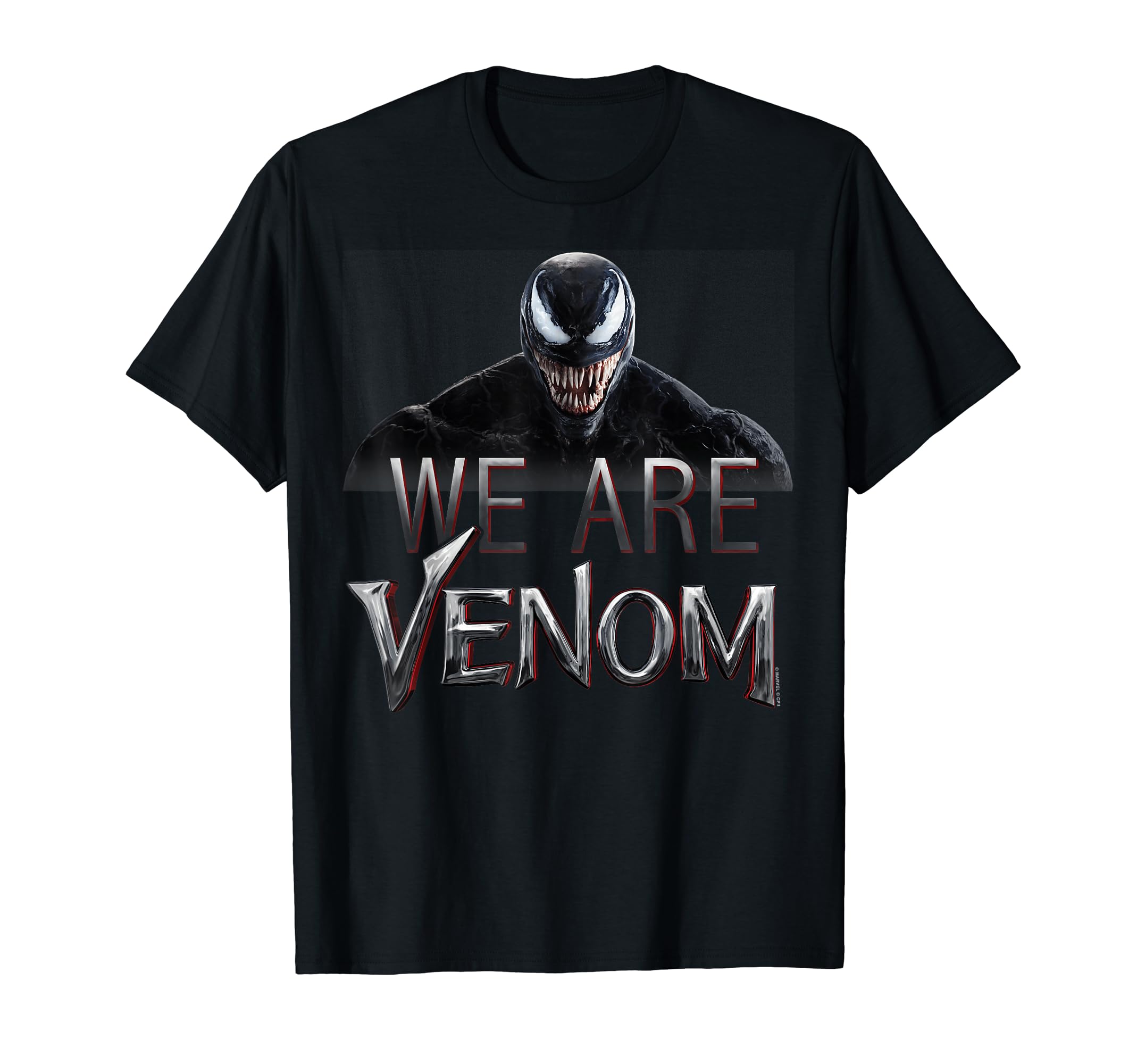 Футболка Marvel Venom «Мы — Веном» с широкой ухмылкой