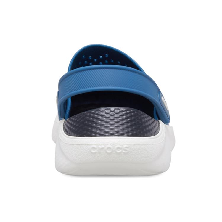 Crocs LiteRide Flash Shoes Blue Unisex Sandals 204592-4SB