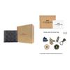 Coach Billfold Wallet 10 Compact Multi-Card Short Folded Canvas PVC Men Wallet Black Gray 66551-QBMI5