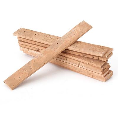 Yibuy Clarinet Neck Cork Sheets Natural 10 Pcs 81x11x2mm