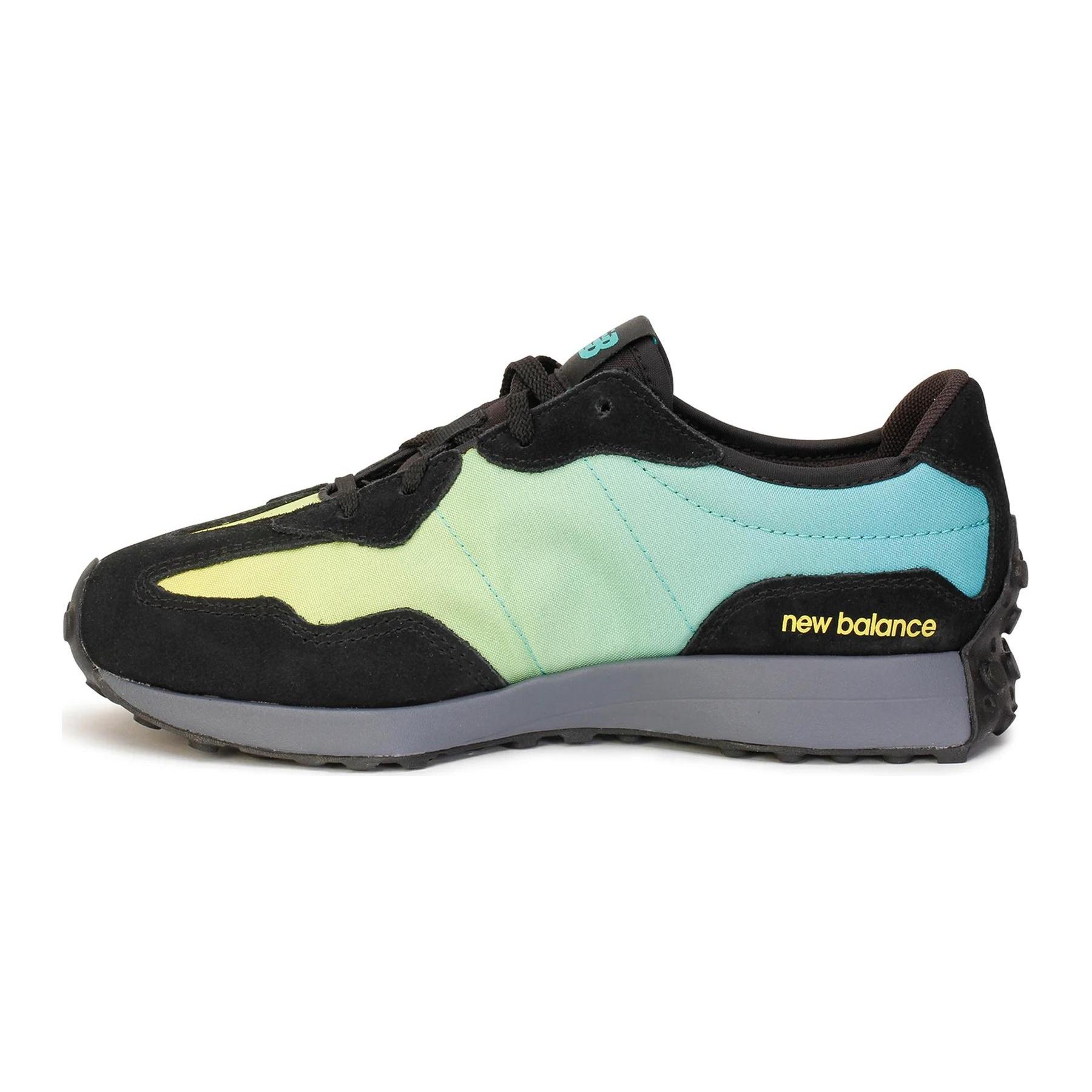 (GS) New Balance 327  Black Summer Jade  Kids  GS327SA EU 37