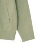 Lee Collared Zip-Up Cardigan Light Green