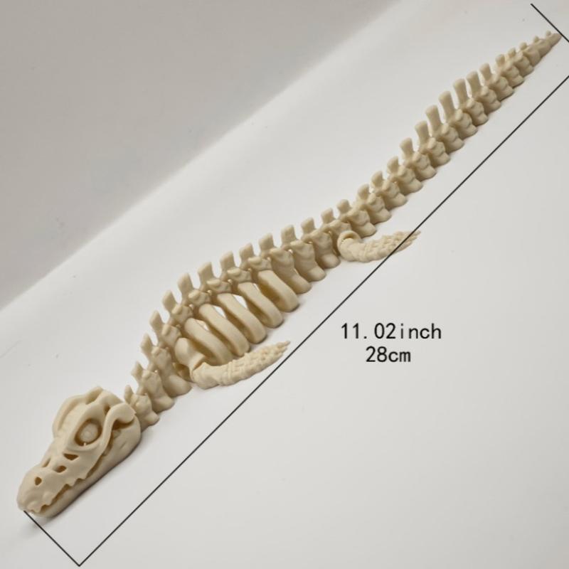 1 szt. Realistyczna Replika Szkieletu Mozazaura Dekoracja Akwarium Model Szkieletu Dinozaura Do Dekoracji Akwarium
