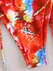 2026 European & American Tie-Dye Bikini Three-Piece Set - Sexy Vacation Swimwear