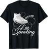 Chucks and Pearls Excuse Me I Am Speaking Cool Saying T-Shirt