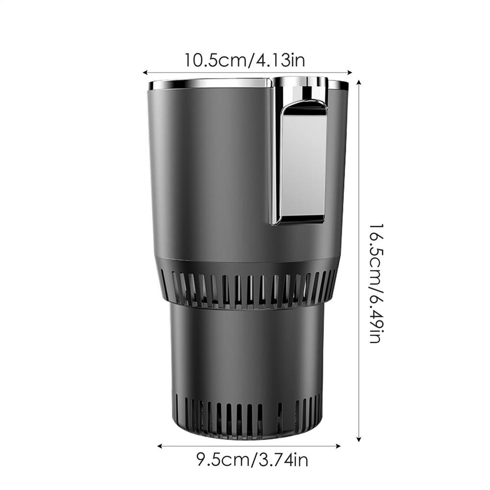 

Automotive Cup Holders 2-in-1 Water Bottle Holder Cooler for Cars Slip-proof Water Bottle Holder Waterproof Car Cup Expander чёрный