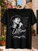 Ultimo Porträt Über Offenem Buch Mond Sterne Italienisches Zitat und La Favola Per Sempre Text Unisex Alle Unisex Alle T-Shirt