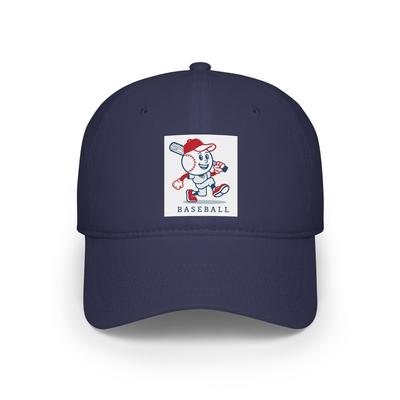 Cute Baseball Cap for Sports Lovers, Adjustable Hat, Gift for Baseball Fans