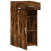 Vidaxl Cabinet, Smoked Oak, 45X42.5X93 Cm, Wood-Based Material