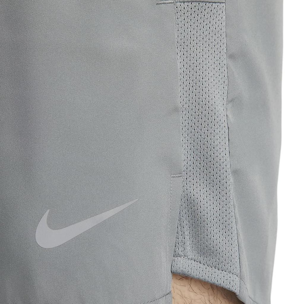 Nike Solid Color Brand Logo High Waist Drawstring Shorts Men Shorts Silver DV9364-084