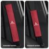 Car Seat Belt Cover Shoulder Protector Pad Auto Accessories For Mitsubishi Eclipse Lancer Outlander Pajero ASX Colt I200 Triton WM1