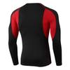 Men's Pro Quick-Dry Crew Neck Long Sleeve Tight-Fit Fitness T-Shirt