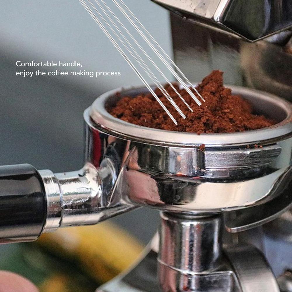 Aluminum Alloy Handle Coffee Distribution Needle Coffee Pin Distributor  Espresso Brewing