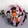 1pc Naruto Characters Automatic Folding Umbrella, Portable Collapsible Design, 8-Rib Iron Frame, , All-Season Casual Outdoor Accessory for Christmas B